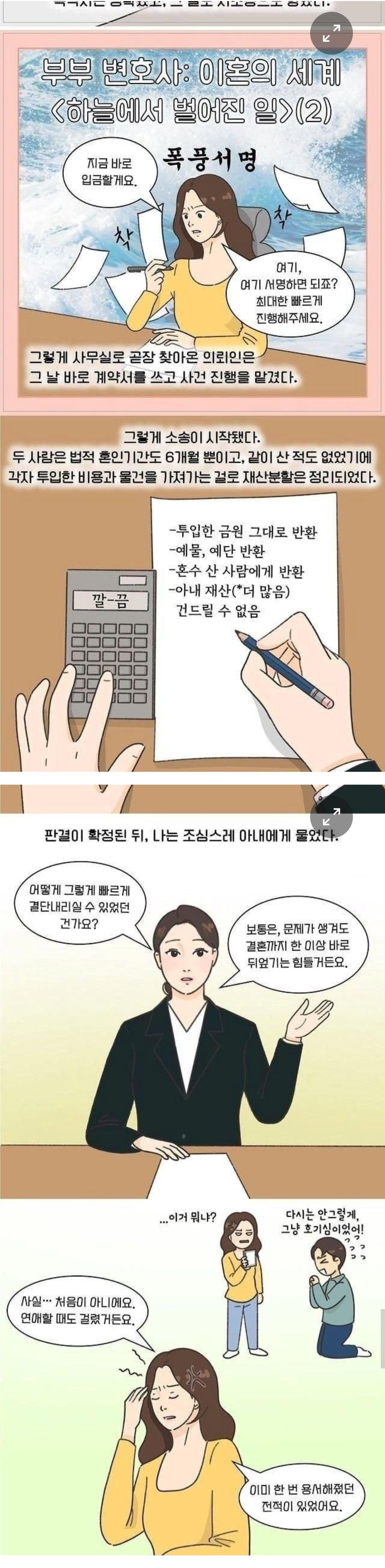 하늘에서 벌어진 일