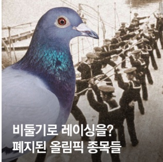 올림픽에서 제외된 종목들과 그 이유