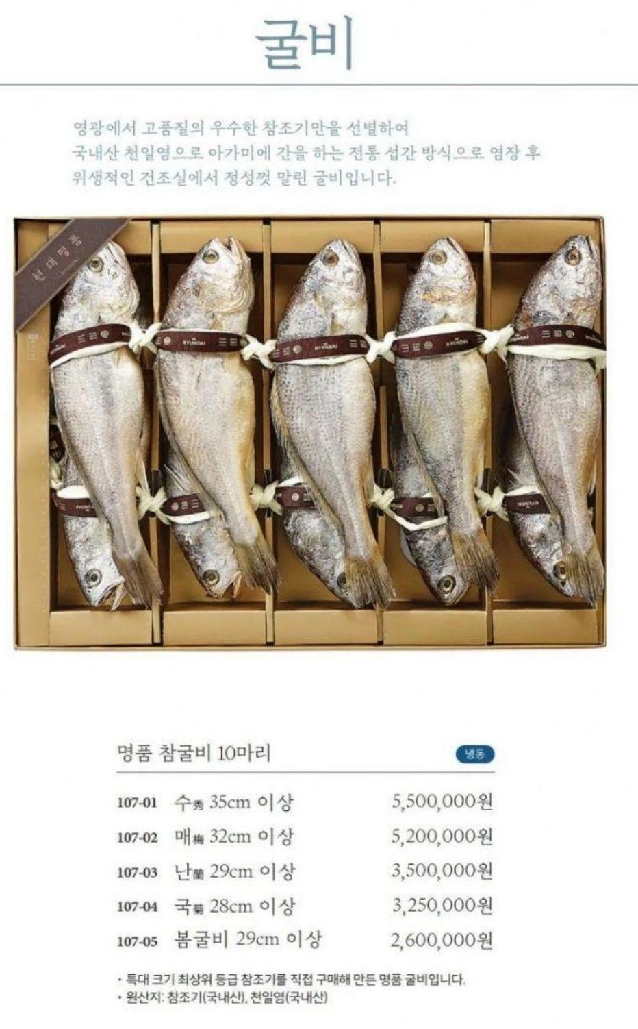 영광 굴비, 가격 근황