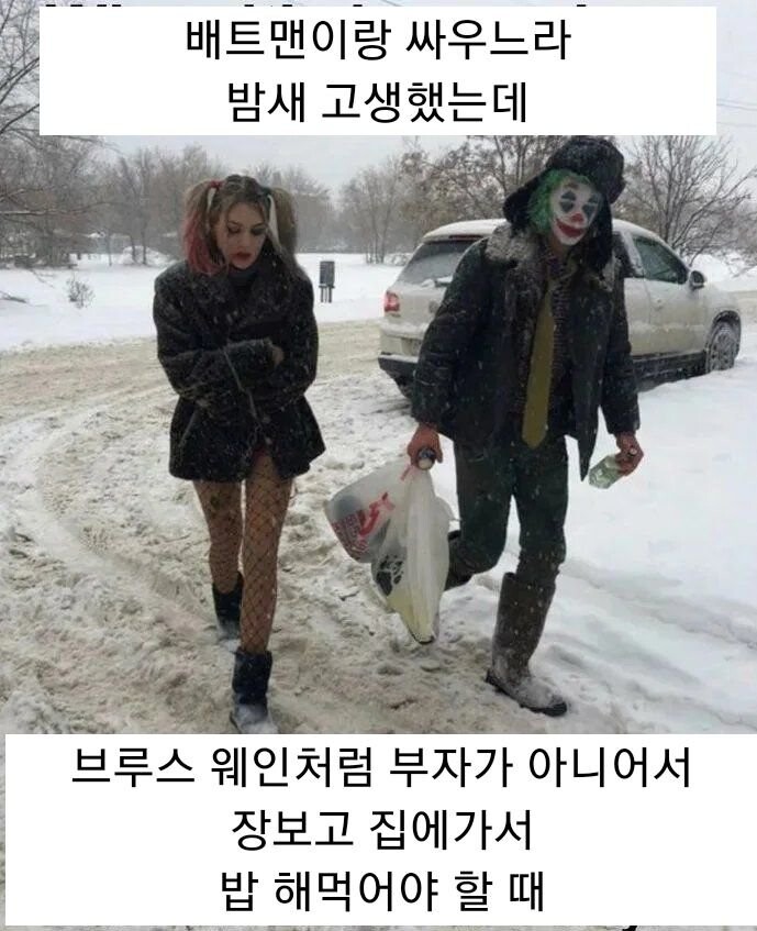 고담시 빌런들의 삶.