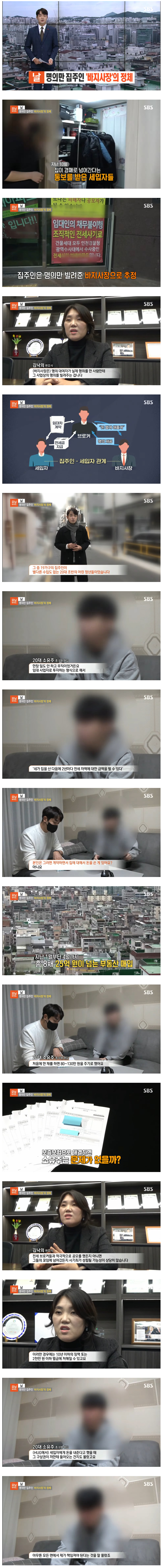 깡통전세 명의 빌려준 바지사장들