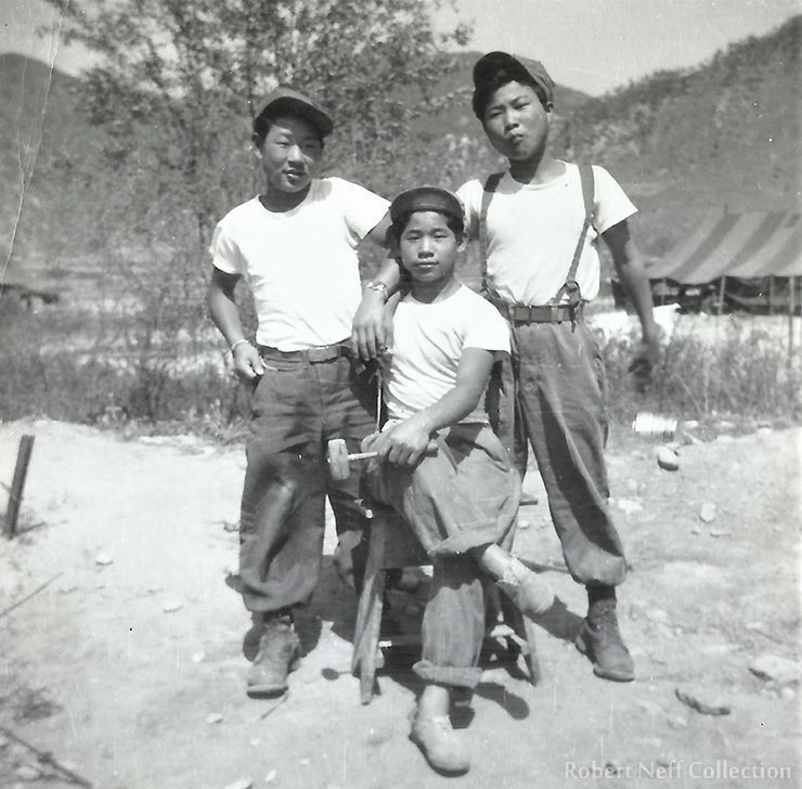 한국전쟁 당시 사진입니다