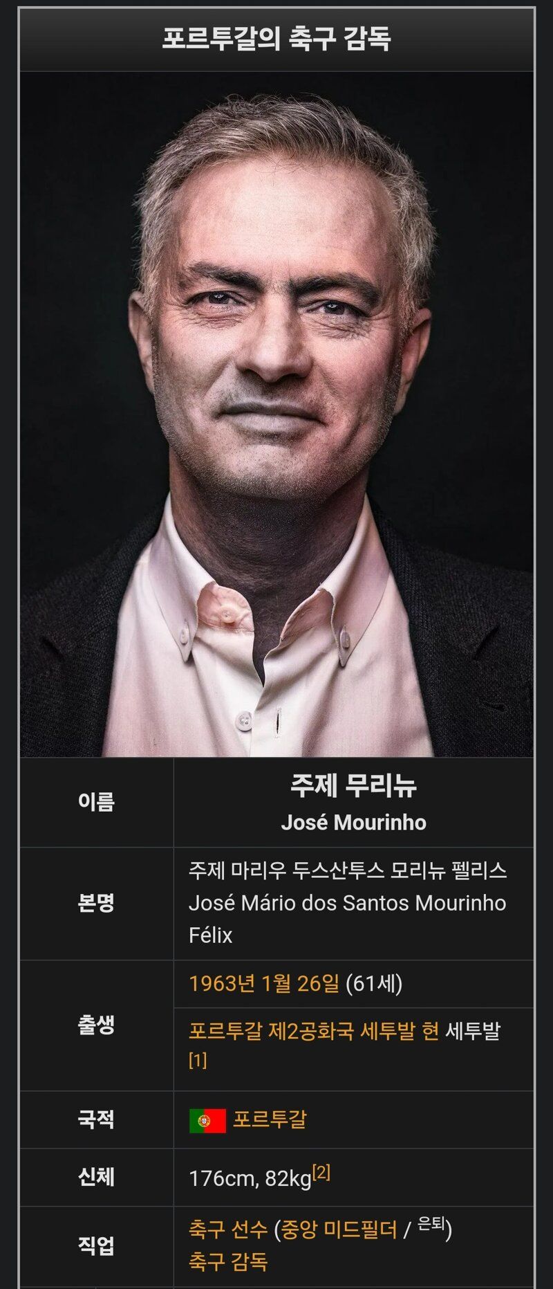 대한민국 축구 국대 감독으로 와줬으면 하는 현 무직 상태인 감독